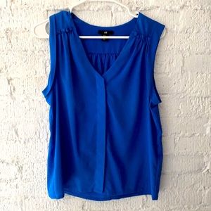 H&M Cobalt Blue Tank Top Blouse